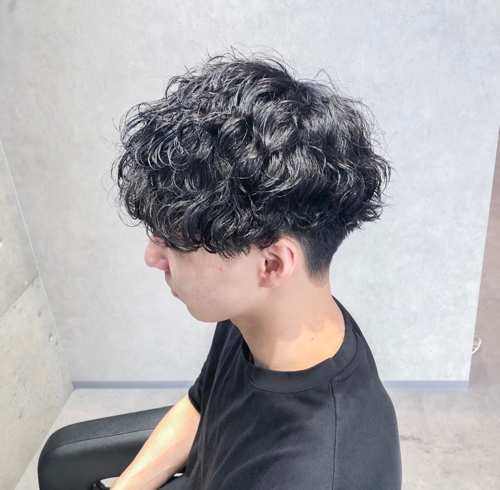 波巻きスパイラルパーマ